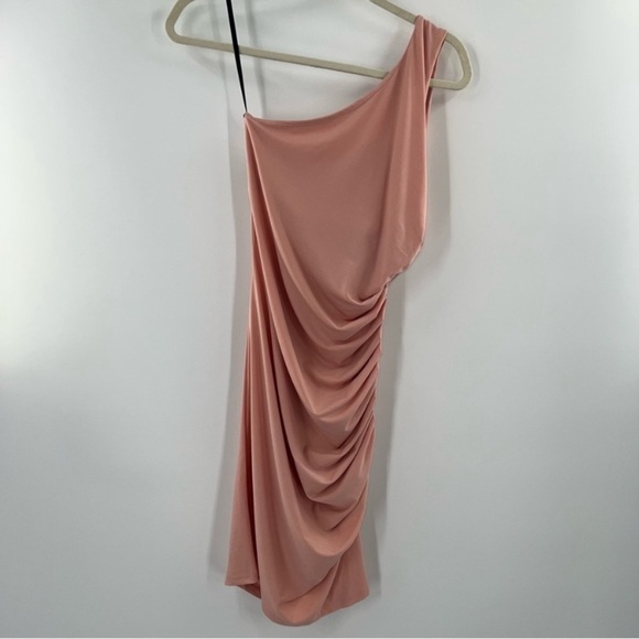 Michael Costello x Revolve NWT Kimberly Mini Dress in Light Mauve size Small - Picture 5 of 9